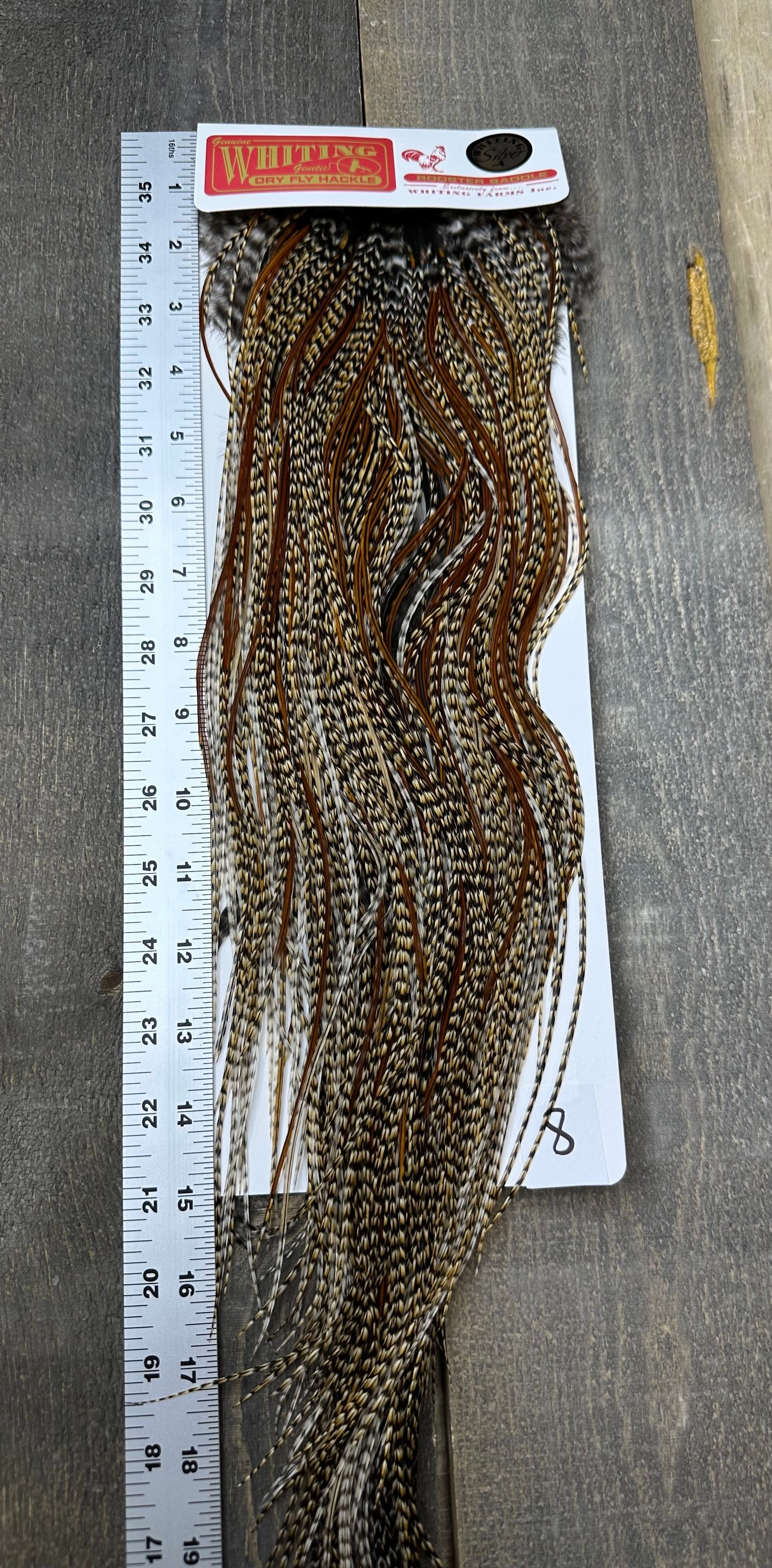 Whiting Silver Grade Saddle Cree #8