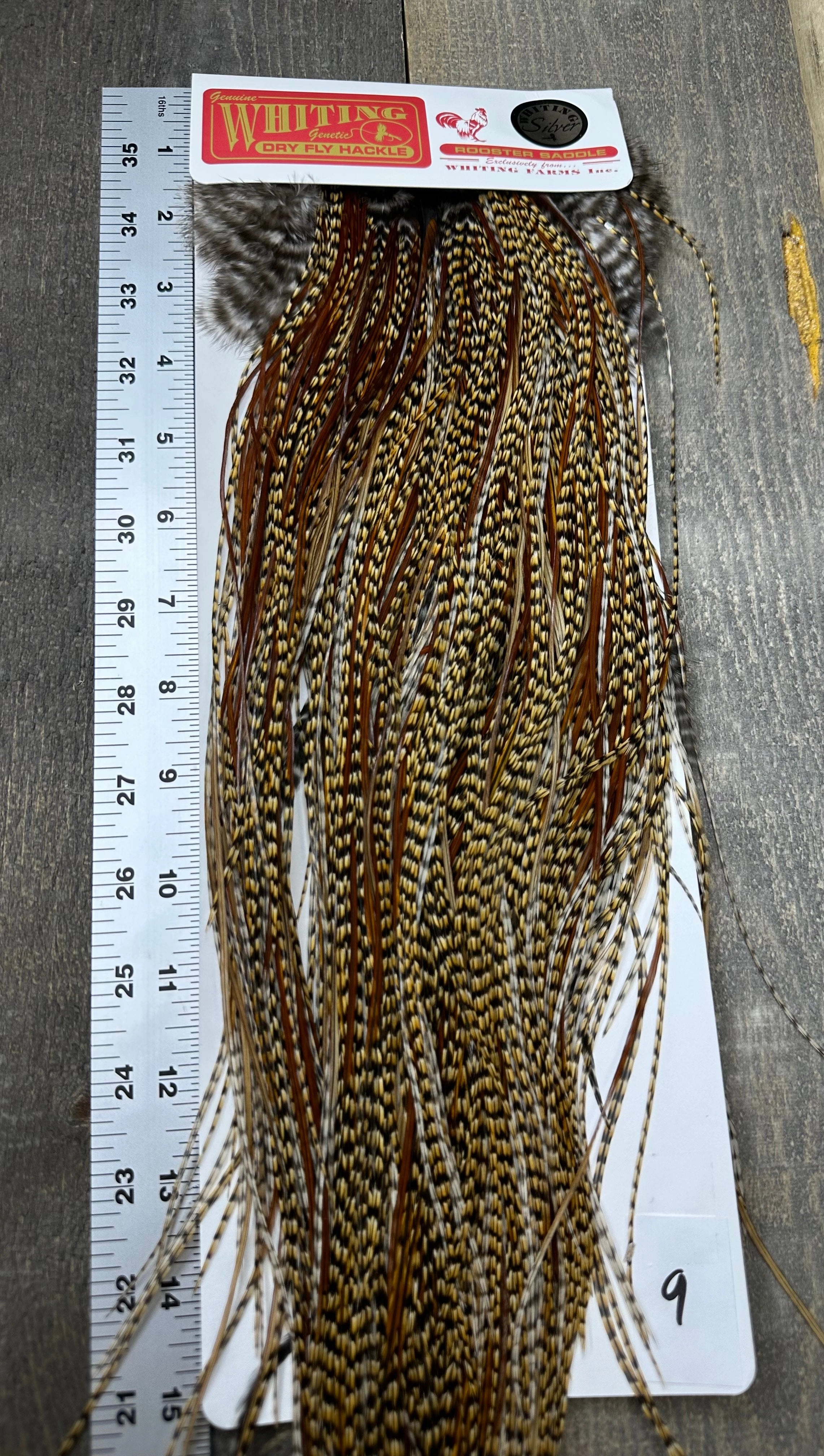 Whiting Silver Grade Saddle Cree #9