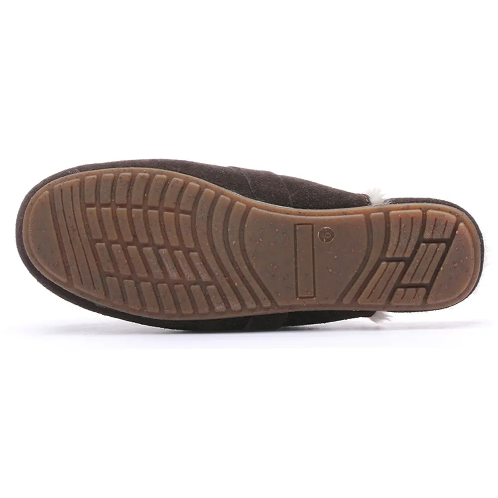 Wide Fit Willa Cozy Slip On Slippers