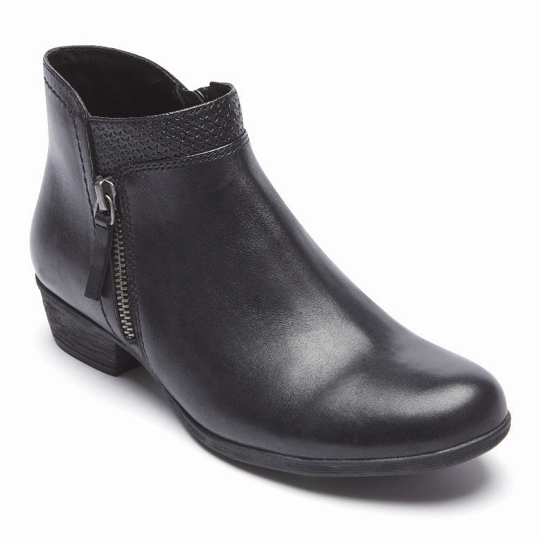Ergonomic Women'S Carly Side Zip Casual Ankle Booties