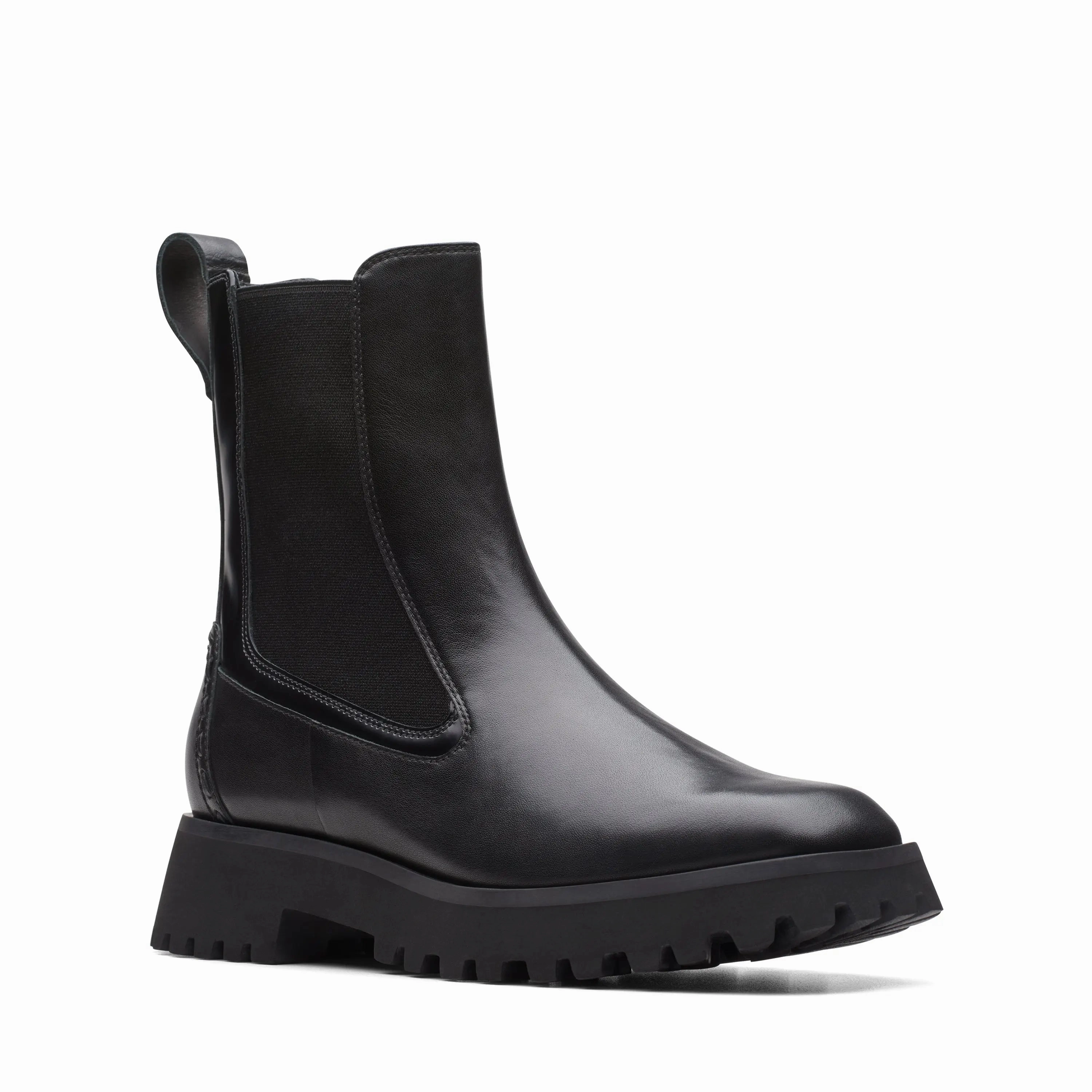 Water Resistant Fashion Footwear Women'S Clarks Stayso Rise Chelsea Boot ?C Modern Edge Meets All-Day Comfort