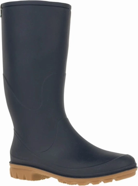 Slip Resistant Flat Feet Shoes Women'S Kamik Miranda Rain Boot ?C Waterproof, Wide Calf Fit, Eco-Friendly Comfort