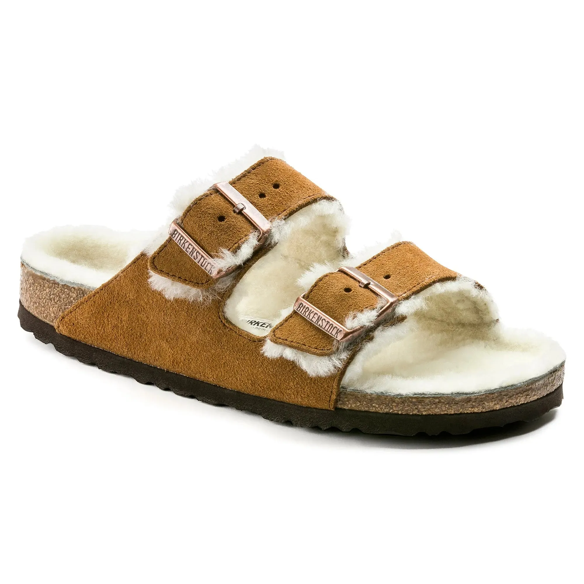 Lightweight Shoes Premium Comfort WomenS Birkenstock Arizona Shearling  Cozy Suede Sandal With Plush Lining