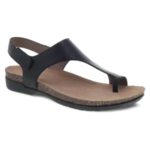 Breathable Mesh Women'S Dansko Reece Waxy Burnished Sandal  Style Meets All-Day Comfort