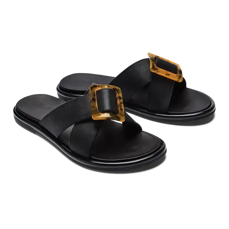 Weather Ready Weather Resistant Women'S Olukai La'I Slide  Stylish & Water-Friendly Comfort
