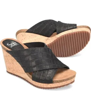 Pain Relief WomenS Sofft Ciera Wedge  Luxe Italian Leather With A Chic Lift