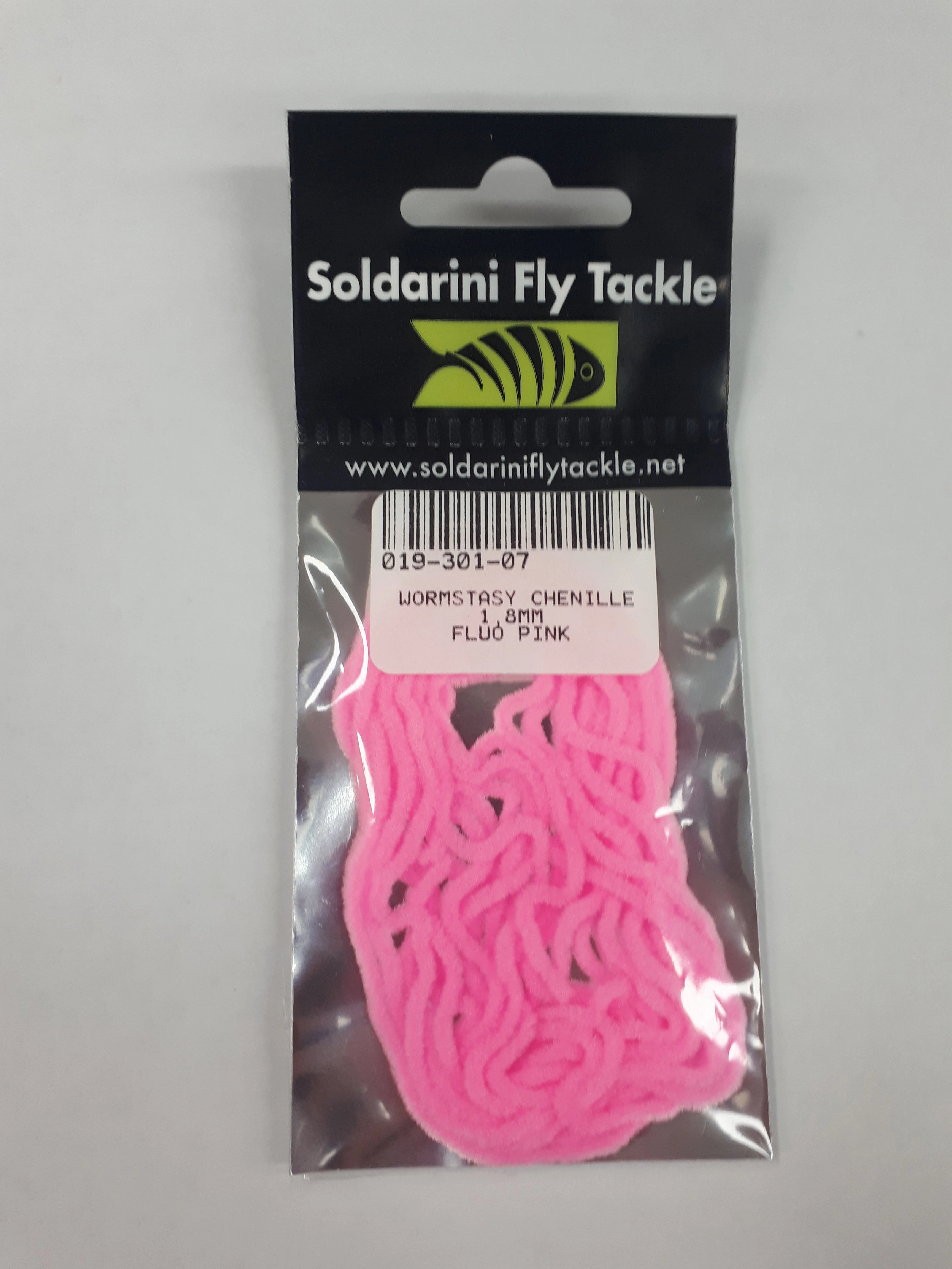 Wormstasy Chenille 1.8mm by Soldarini Fly Tackle
