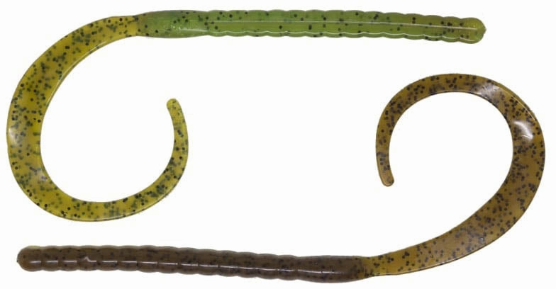 Xzone Blitz Worm 11 inch Ribbon Tail Worm 8 pack