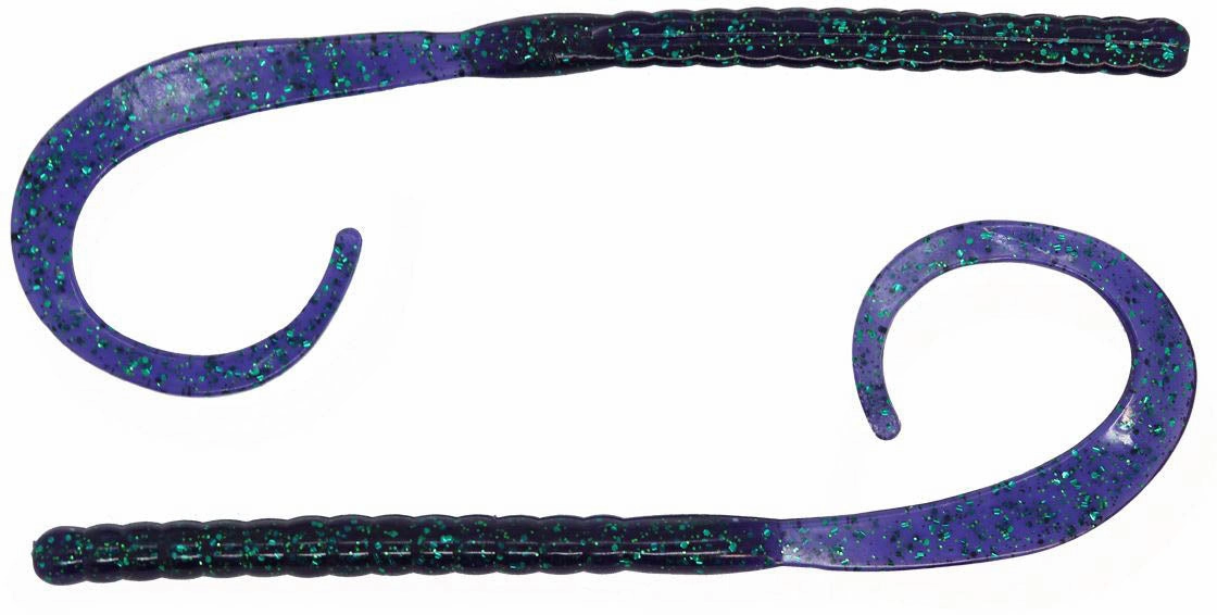 Xzone Blitz Worm 11 inch Ribbon Tail Worm 8 pack