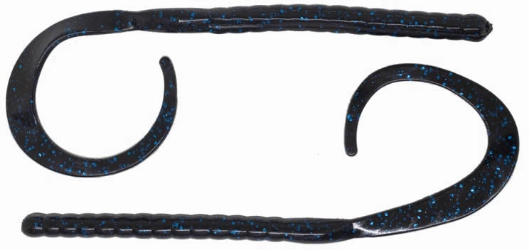 Xzone Blitz Worm 11 inch Ribbon Tail Worm 8 pack