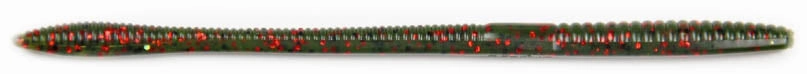 Xzone Deception Worm 6 inch Finesse Worm 15 pack