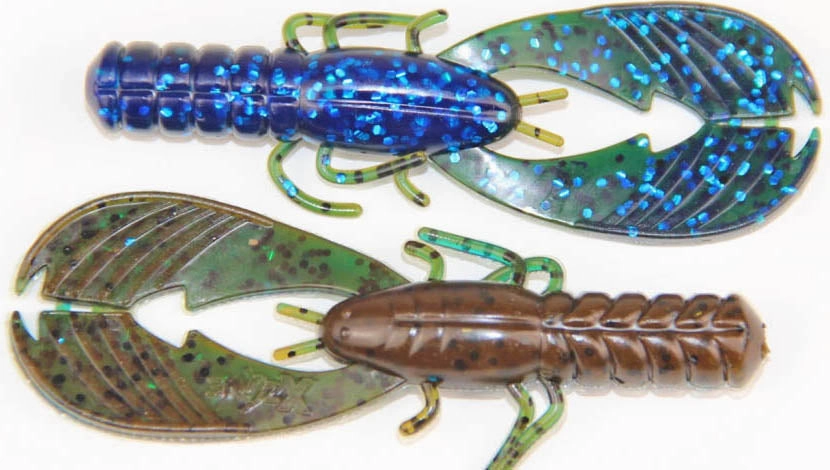Xzone Muscle Back Craw Soft Plastic Craw 8 pack