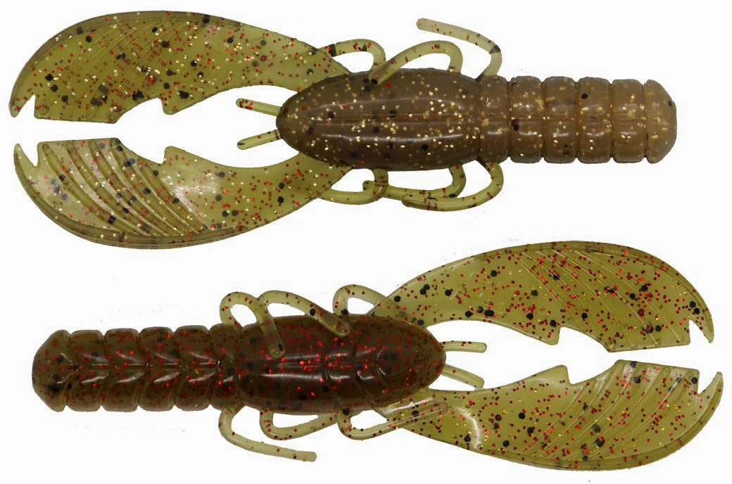 Xzone Muscle Back Craw Soft Plastic Craw 8 pack