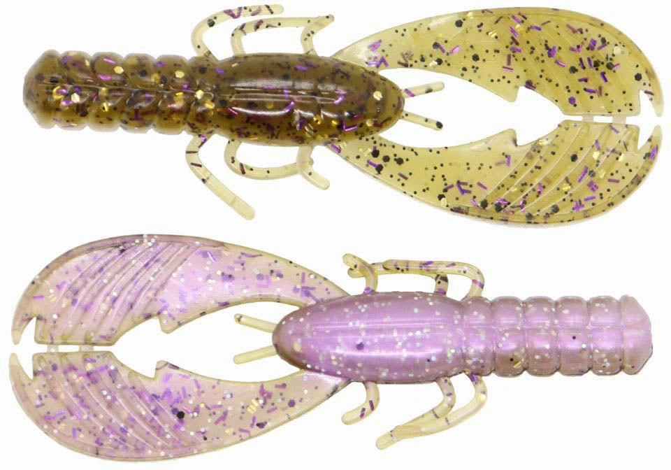 Xzone Muscle Back Craw Soft Plastic Craw 8 pack