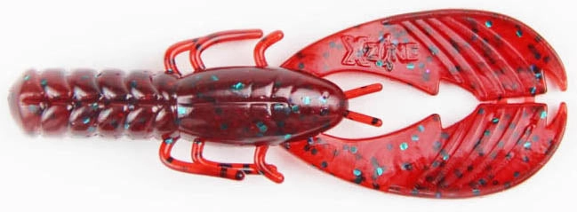 Xzone Muscle Back Craw Soft Plastic Craw 8 pack