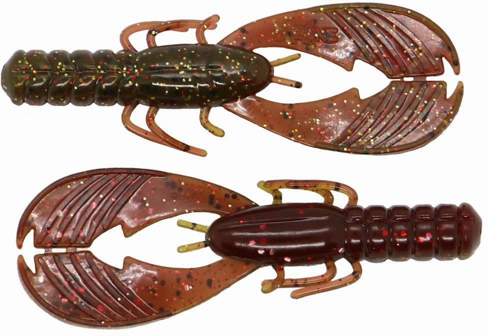 Xzone Muscle Back Craw Soft Plastic Craw 8 pack