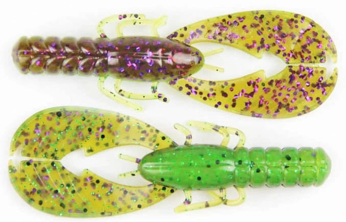 Xzone Muscle Back Craw Soft Plastic Craw 8 pack