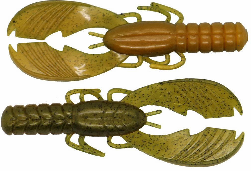 Xzone Muscle Back Craw Soft Plastic Craw 8 pack