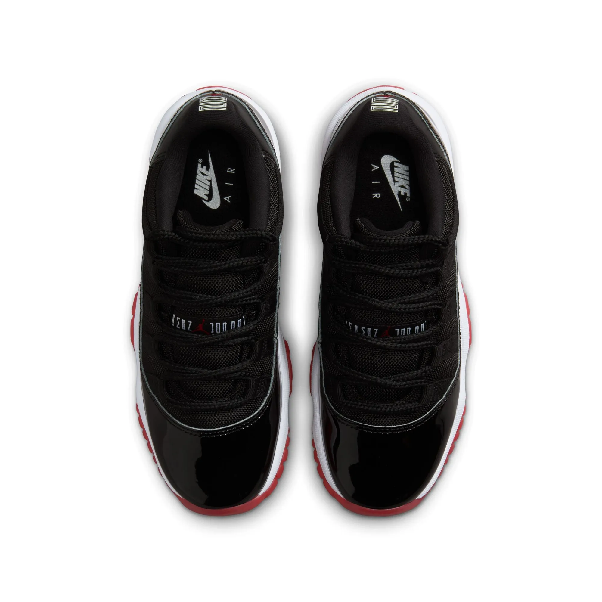 Y Air Jordan 11 Retro Low "Bred" Fv5121-006 Travel Shoes Non Slip