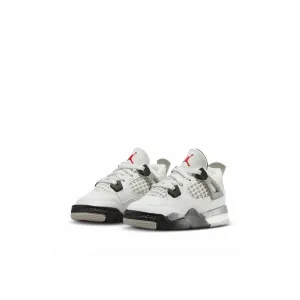 Y Jordan 4 Retro "White Cement" Ib4387-100 Classic Sneakers