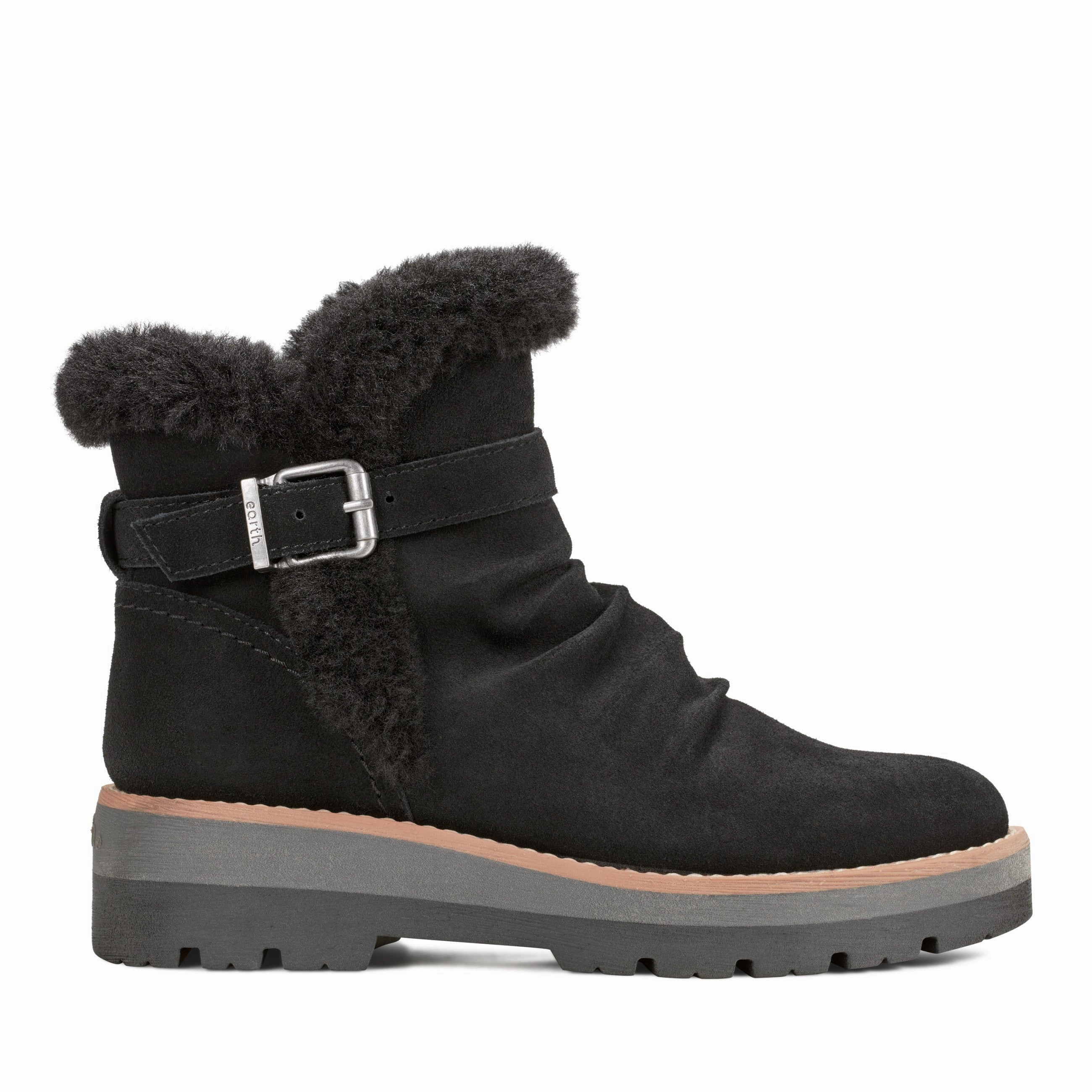 Yara Waterproof Lug Sole Casual Ankle Booties Durable Daylong Comfort