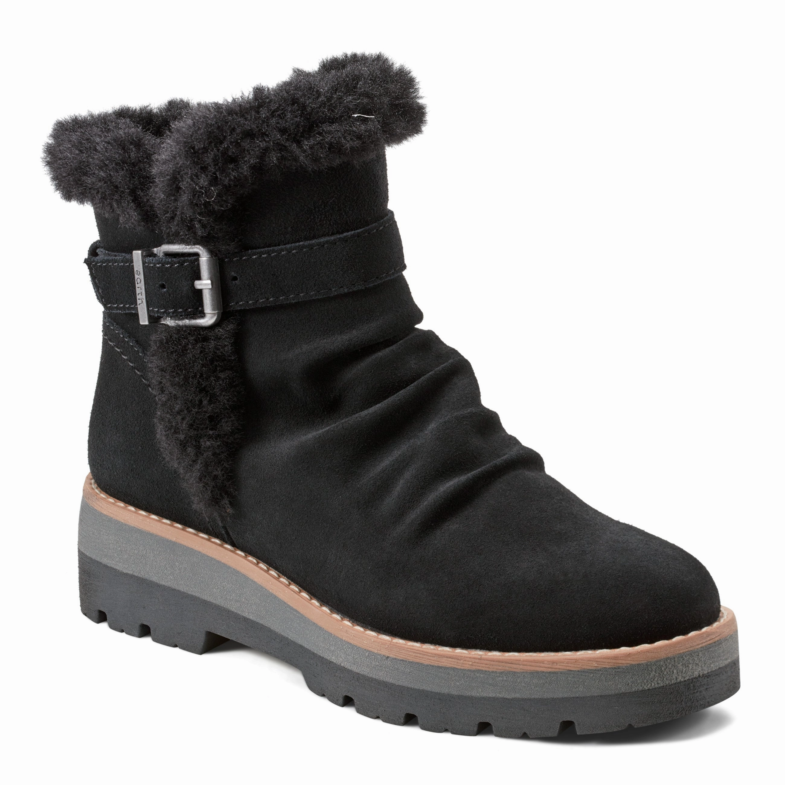 Versatile Footwear All Day Comfort Yara Waterproof Lug Sole Casual Ankle Booties