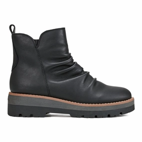 Water Resistant Yonder Waterproof Ruched Lug Sole Casual Booties