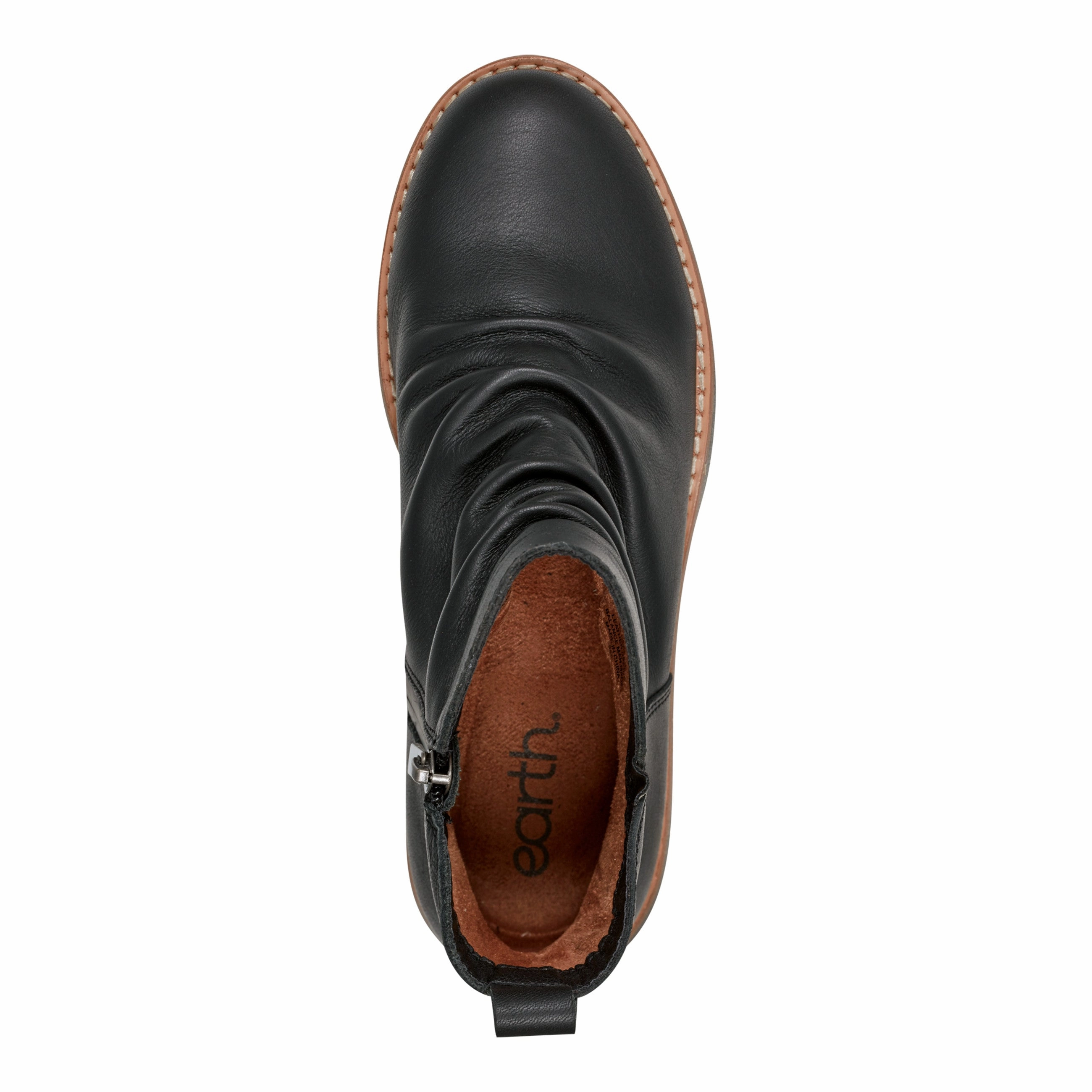 Slip Resistant Yonder Waterproof Ruched Lug Sole Casual Booties