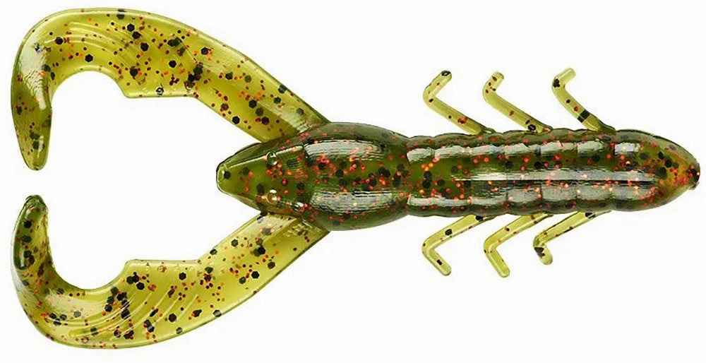YUM Christie Craw 3 1/2 inch Soft Plastic Craw Bulk 30 pack