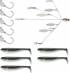 YUM Scottsboro Kit YUMbrella Flash Mob Jr. 3 inch Swimbait Kit