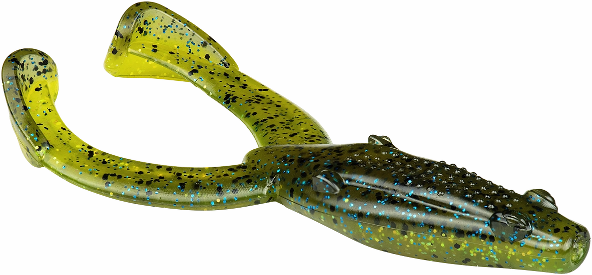 YUM Tip Toad 4 1/2 inch Soft Plastic Frog