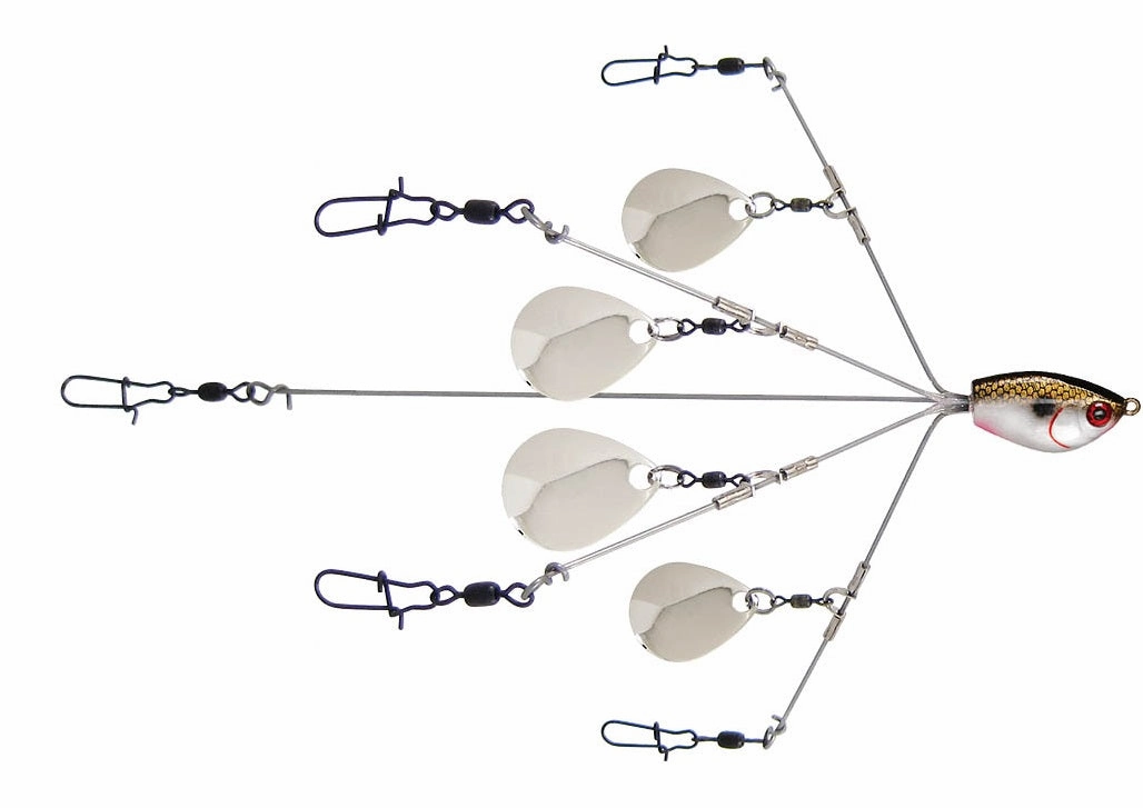 YUM YUMbrella Flash Mob Jr. Bladed Umbrella Rig