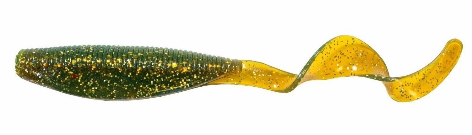 Z-Man StreakZ Curly TailZ 4 inch Soft Plastic Grub 5 pack