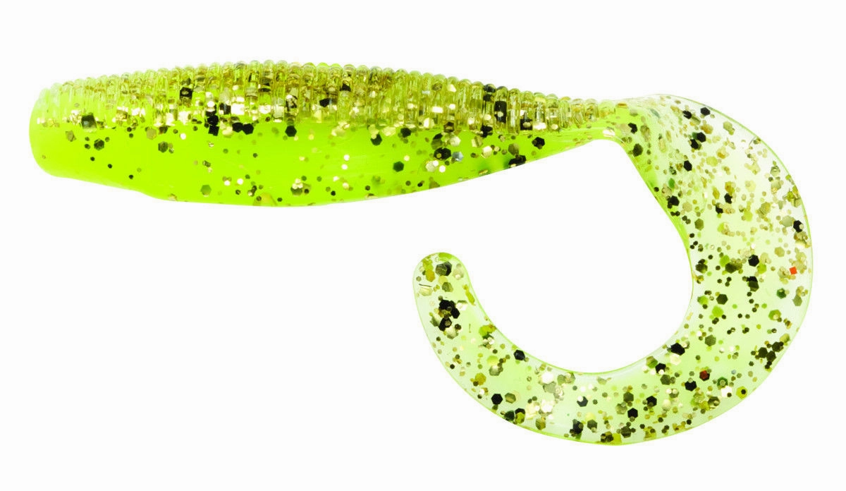 Z-Man StreakZ Curly TailZ 4 inch Soft Plastic Grub 5 pack