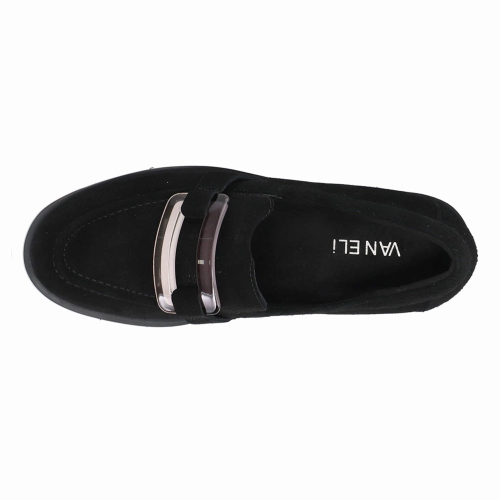 Zinta Slip On Lug Sole Loafers Water Resistant Classic Footwear