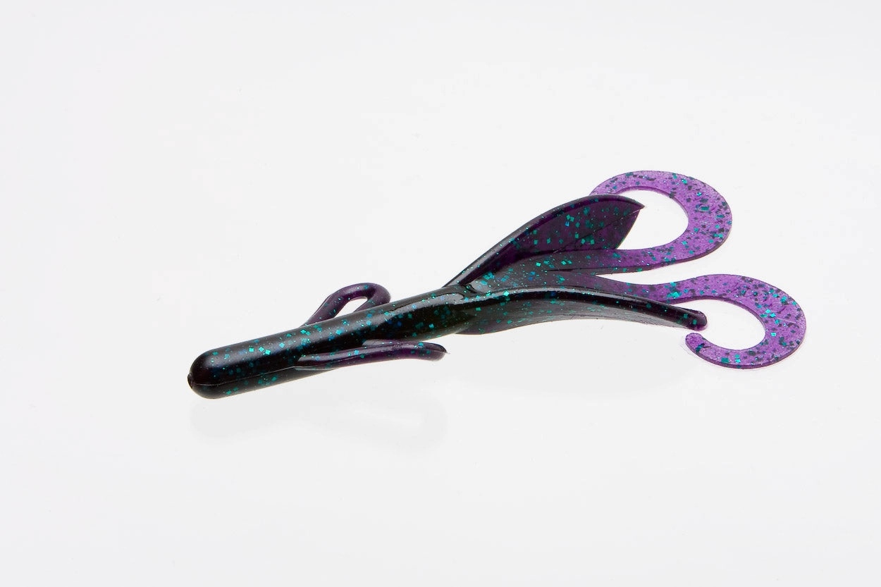 Zoom Brush Hog 6 inch Soft Plastic Creature Bait 8 pack