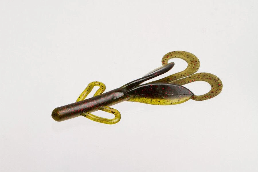 Zoom Brush Hog 6 inch Soft Plastic Creature Bait 8 pack