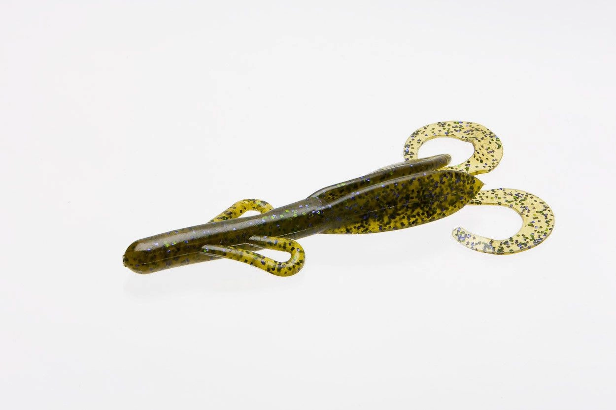 Zoom Brush Hog 6 inch Soft Plastic Creature Bait 8 pack