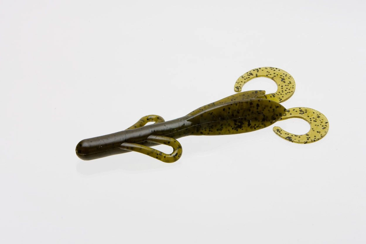 Zoom Brush Hog 6 inch Soft Plastic Creature Bait 8 pack