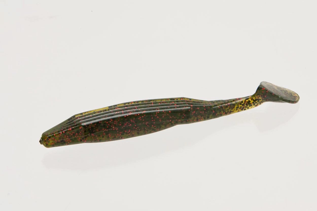 Zoom Swimmin' Super Fluke 5 inch Soft Paddle Tail Swimbait 5 pack
