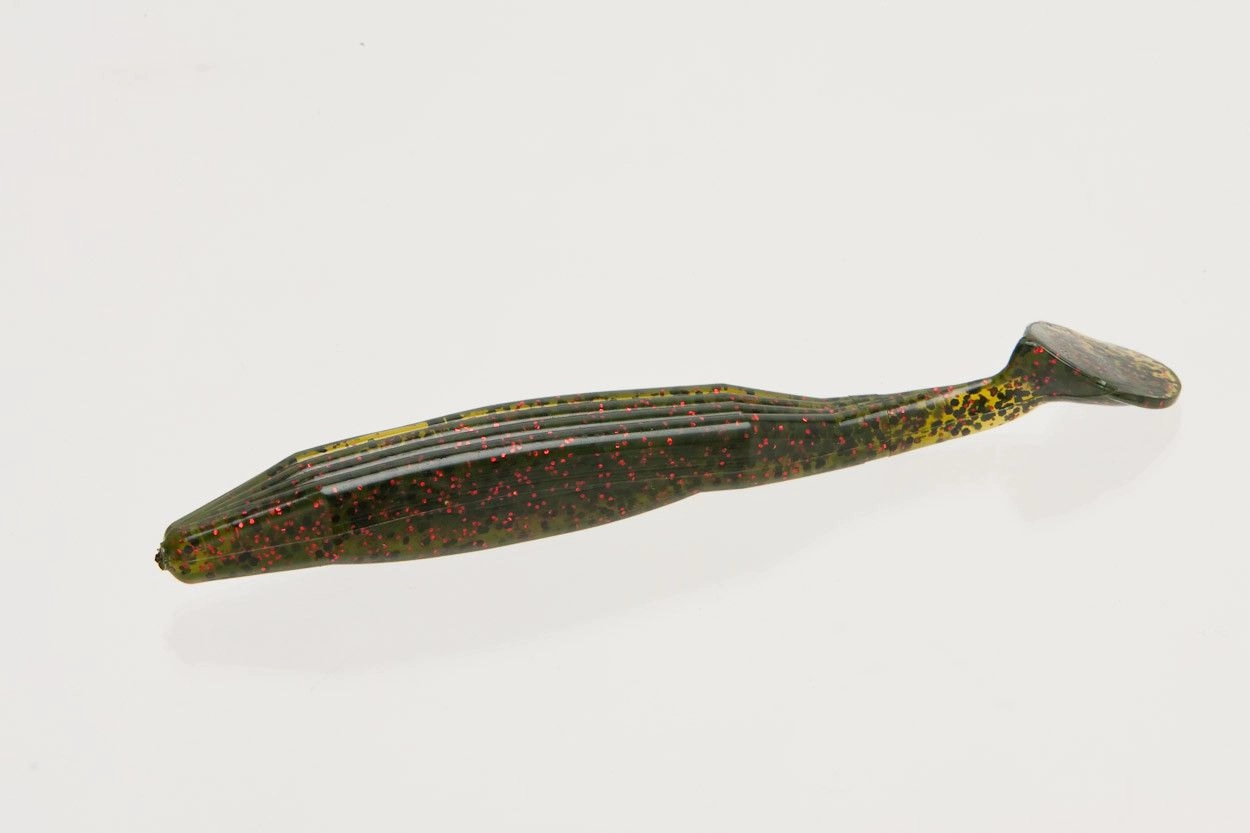 Zoom Swimmin' Super Fluke 5 inch Soft Paddle Tail Swimbait 5 pack
