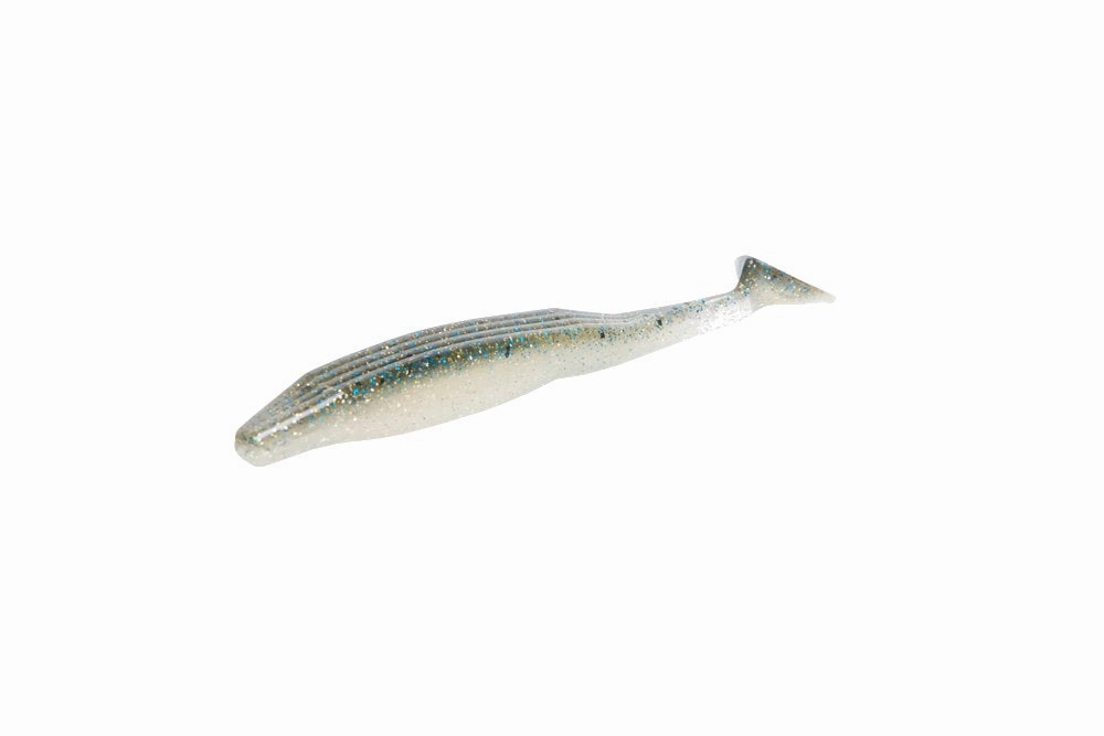 Zoom Swimmin' Super Fluke 5 inch Soft Paddle Tail Swimbait 5 pack