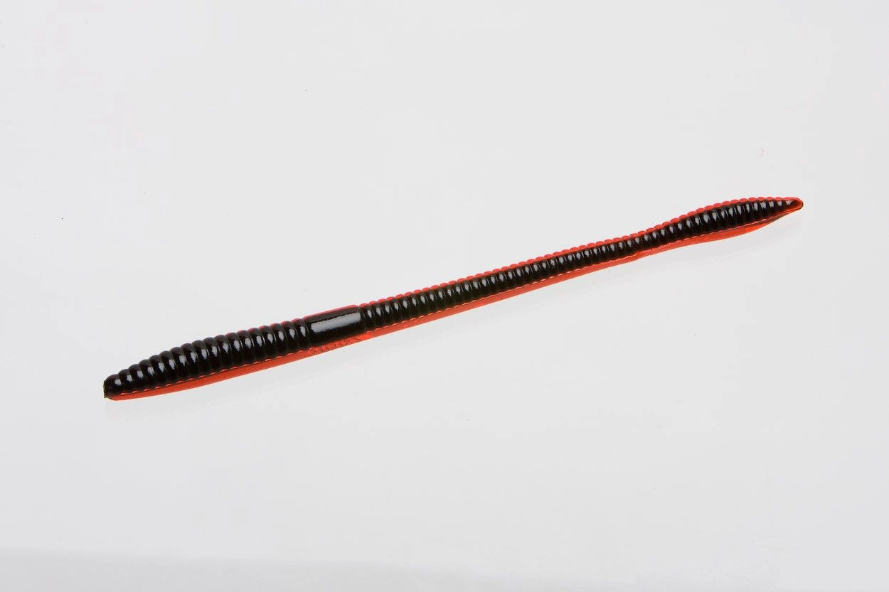 Zoom Trick Worm 6 1/2 inch Soft Plastic Worm 20 pack