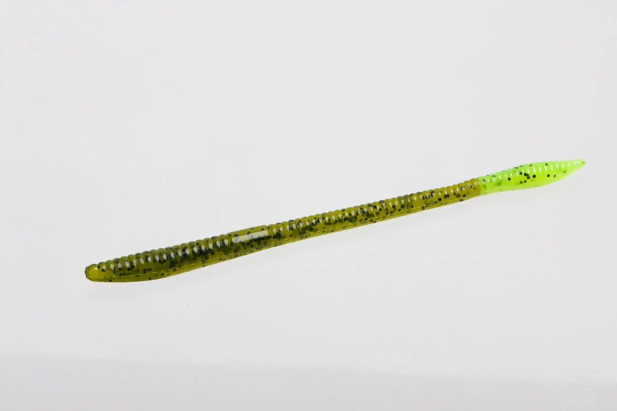 Zoom Trick Worm 6 1/2 inch Soft Plastic Worm 20 pack