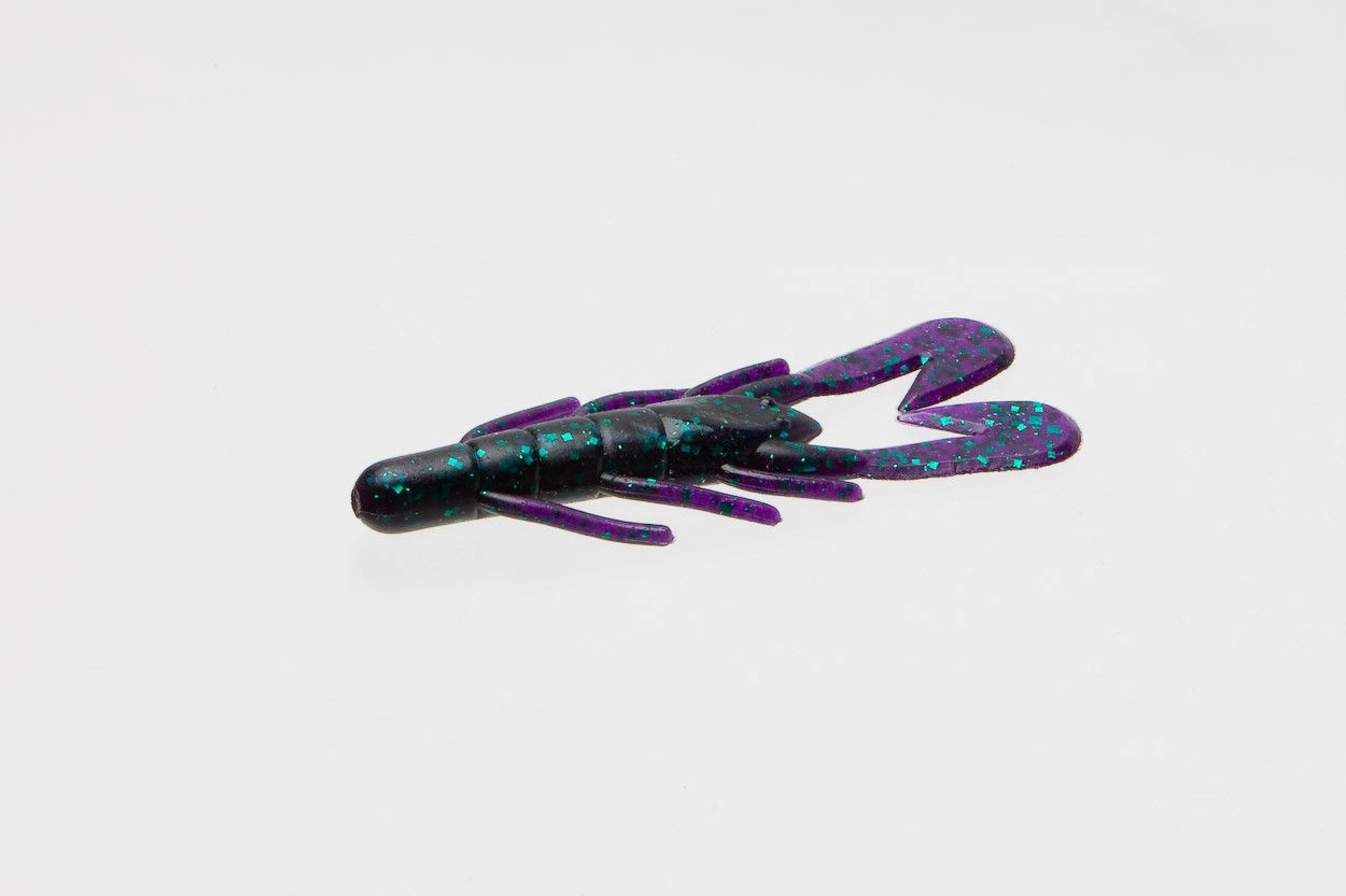Zoom Ultra-Vibe Speed Craw 3 1/2 inch Soft Plastic Craw 12 pack