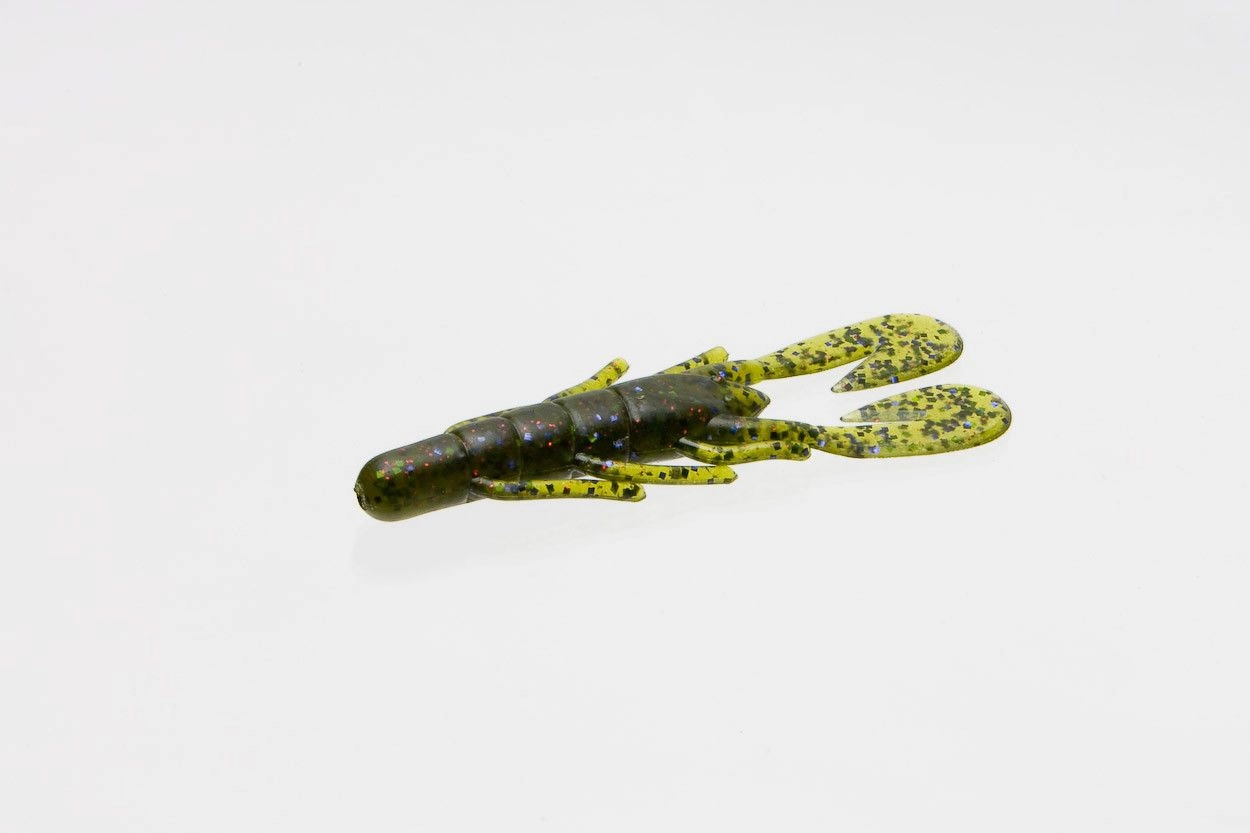Zoom Ultra-Vibe Speed Craw 3 1/2 inch Soft Plastic Craw 12 pack