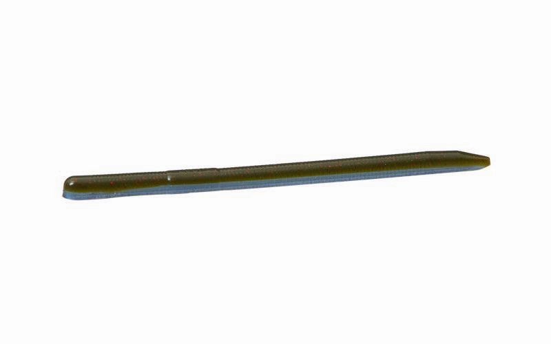 Zoom Z-3 Swamp Crawler 5.625 inch Soft Plastic Finesse Worm 10 pack