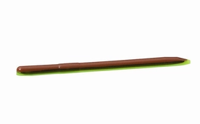 Zoom Z-3 Swamp Crawler 5.625 inch Soft Plastic Finesse Worm 10 pack